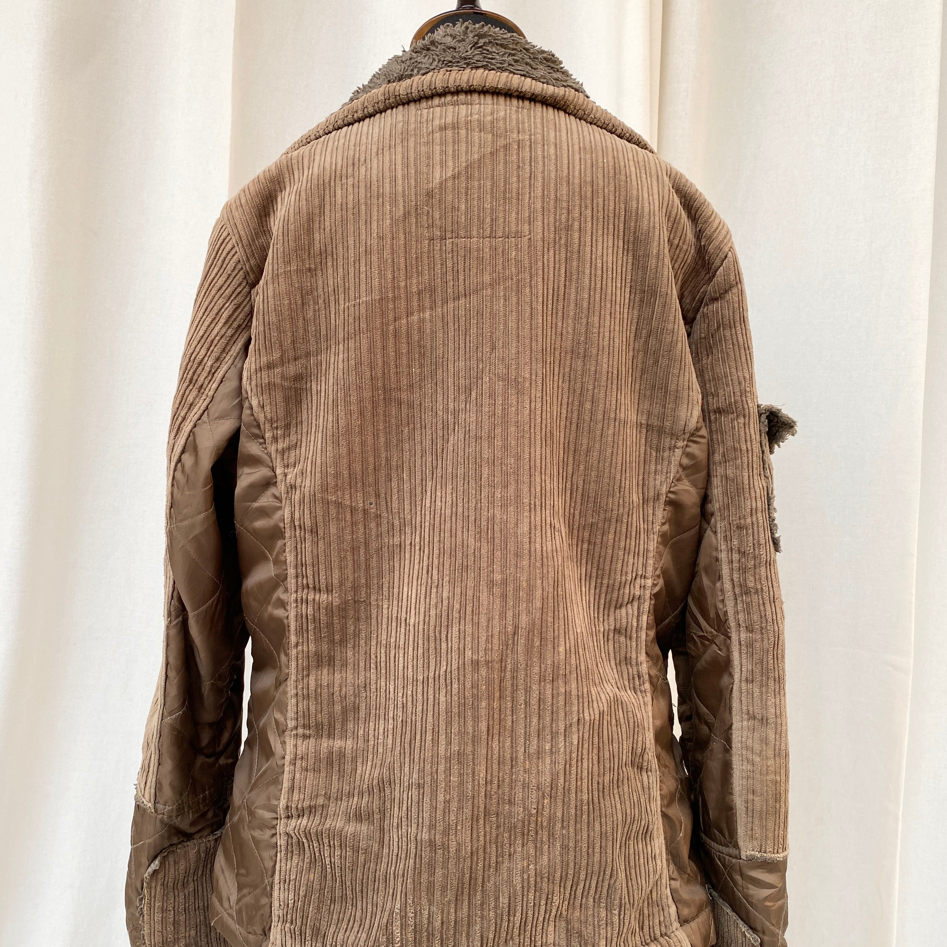 BROWN FUR JACKET (Fits M/L/XL)