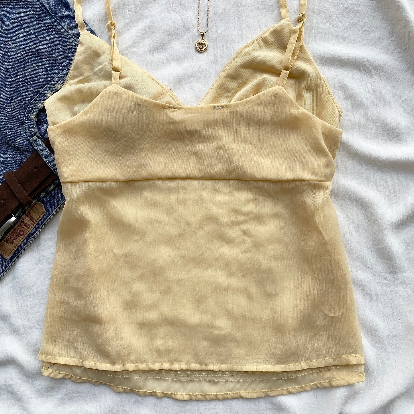 CELESTE TOP in Butter Yellow (Sizes available)
