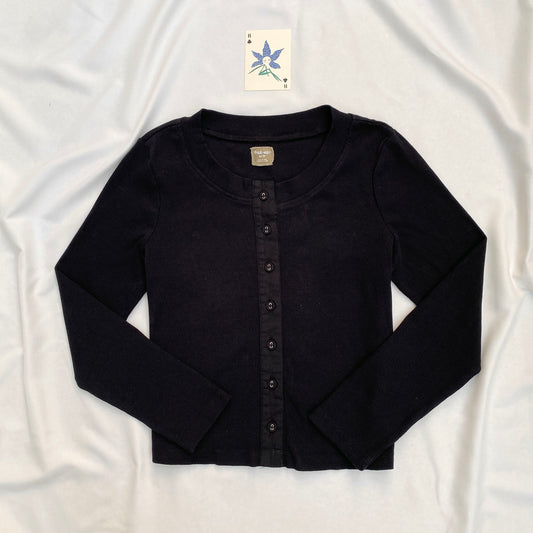 BLACK TOP FROM FREE PEOPLE (Bust : 34-38, Upper Waist : 28-36)