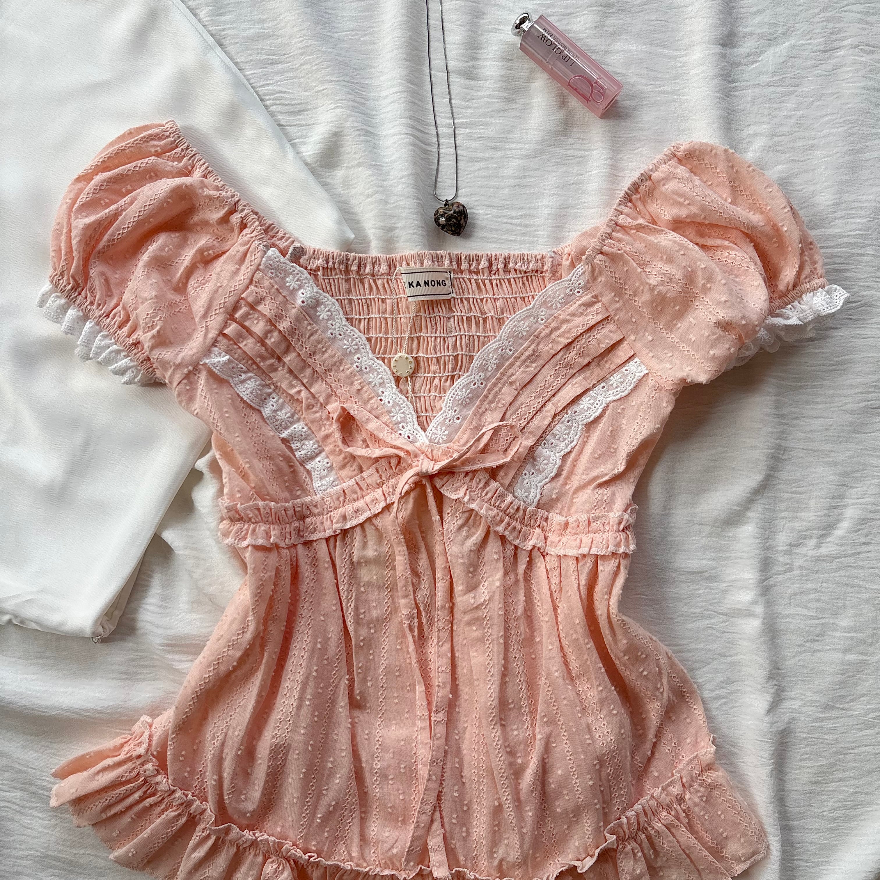 PEACH TOP (Bust : 28-32, Upper Waist : 24-28)