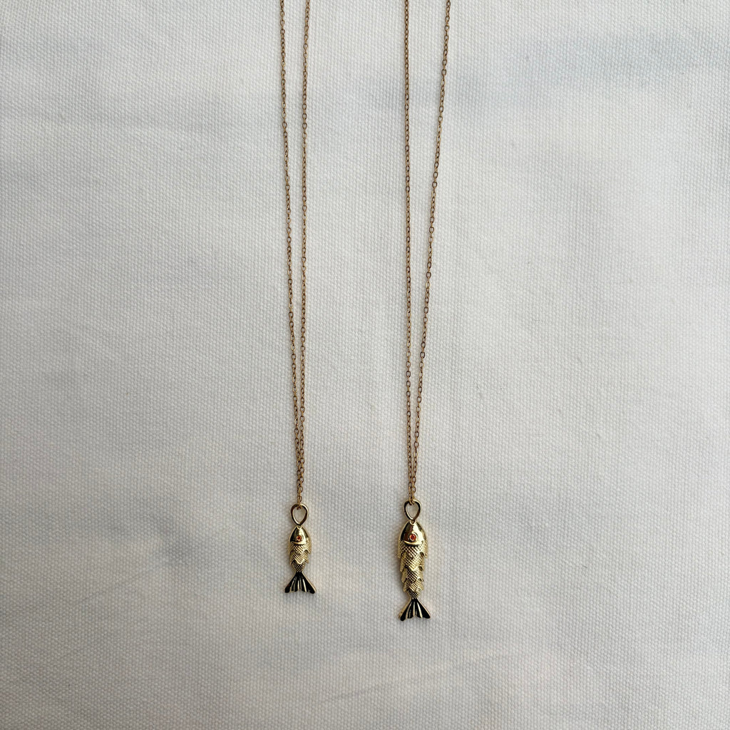FISH NECKLACE (big)