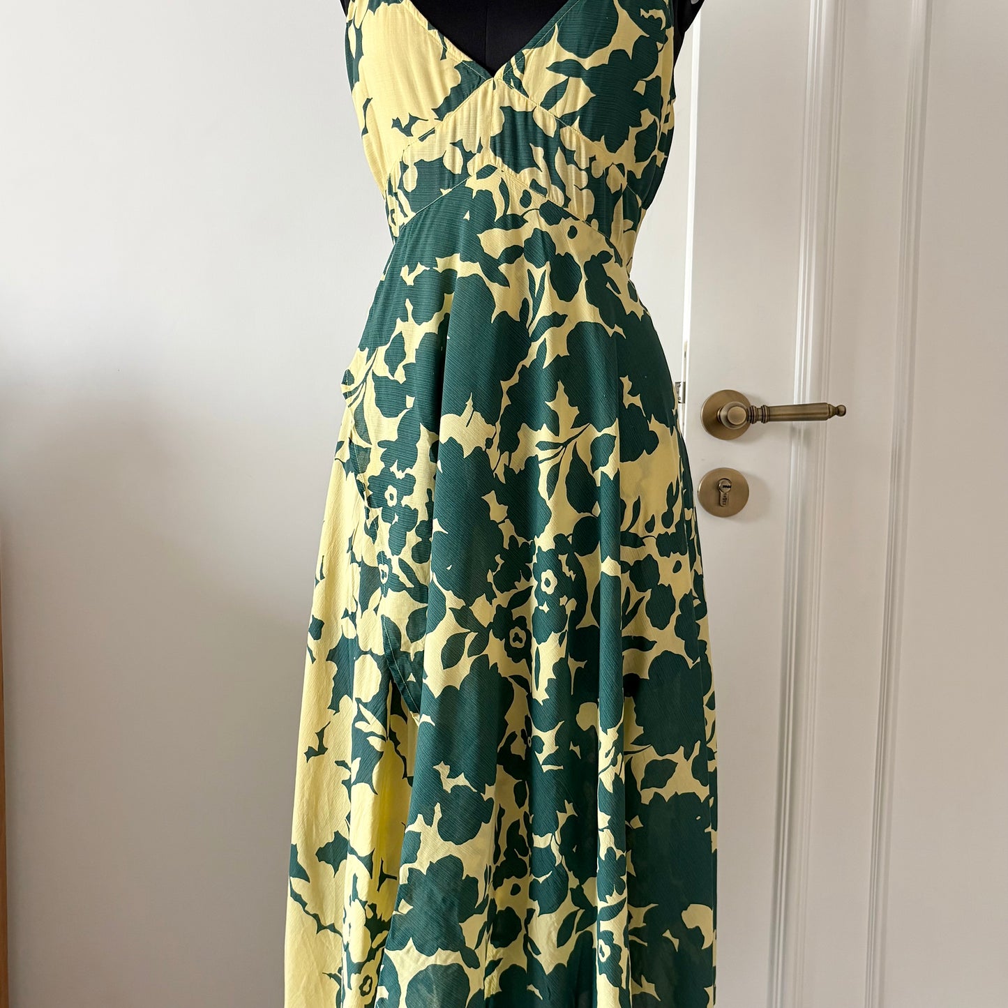 GREEN ASYMMETRIC DRESS (Mulitple sizes available)
