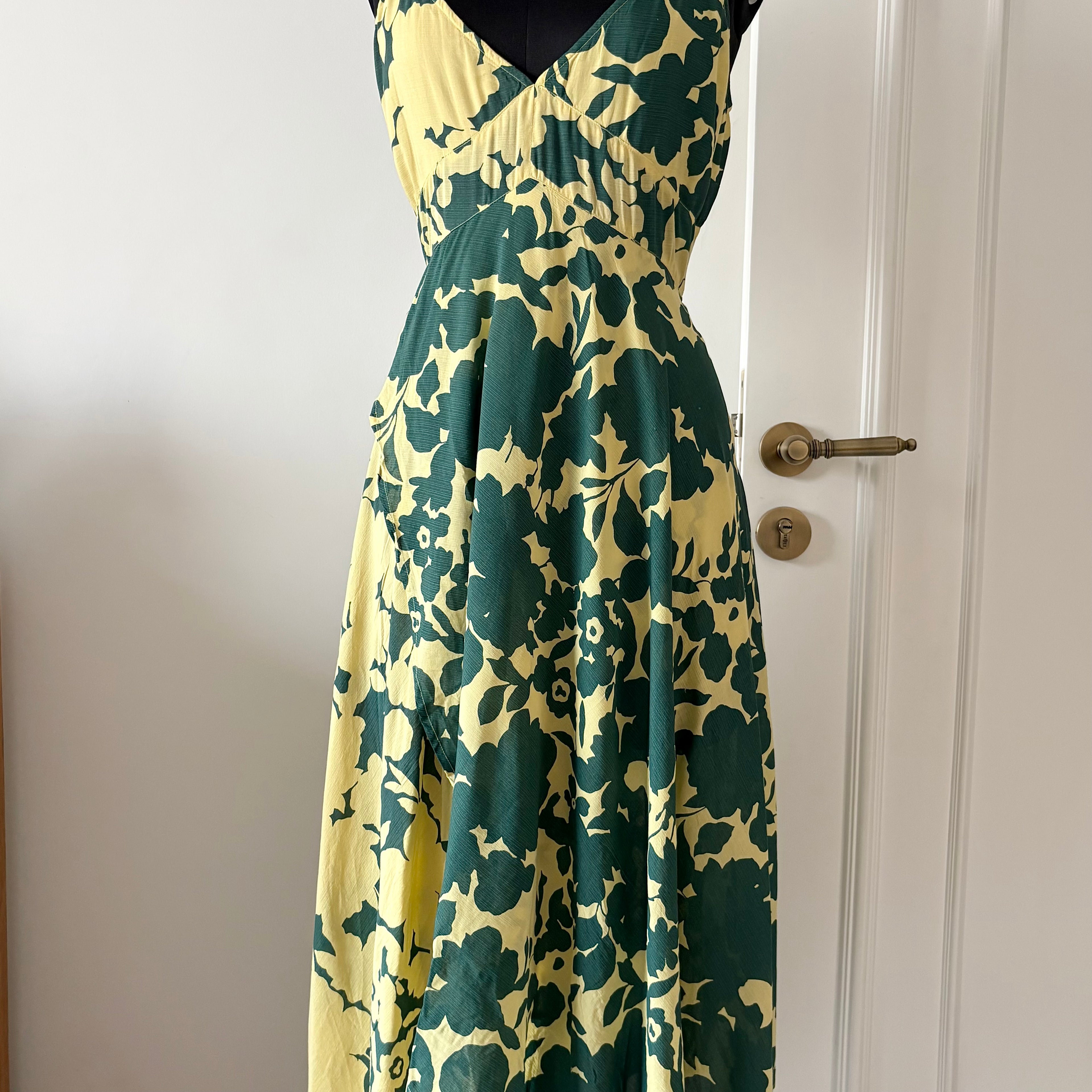 GREEN ASYMMETRIC DRESS (Mulitple sizes available)
