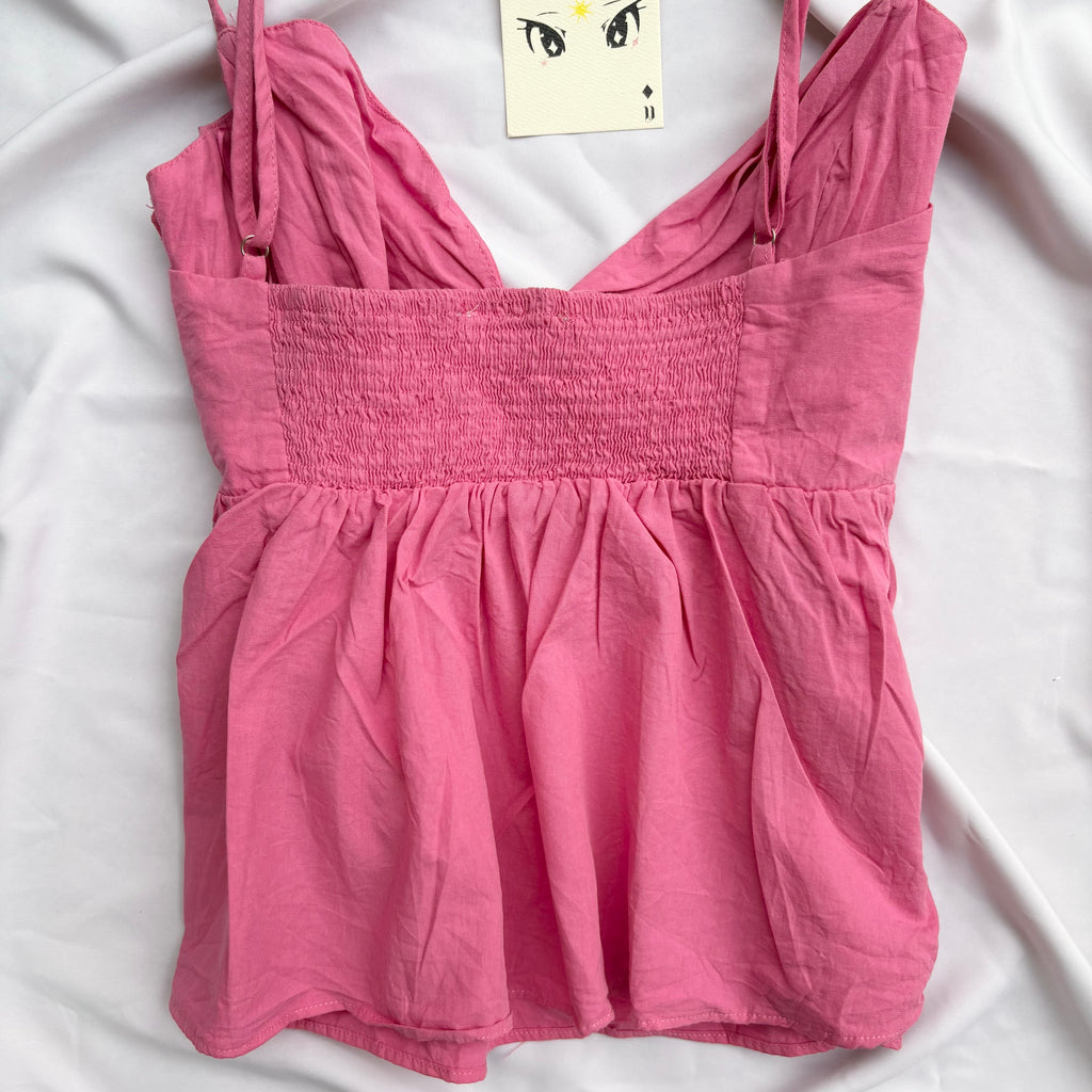 PINK CORSET (Bust : 34-38, Upper Waist : 28-32)