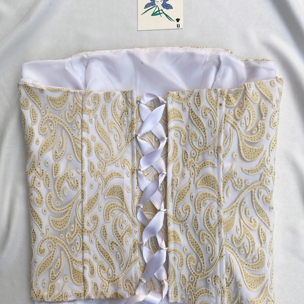 BEIGE CORSET (Bust : 34-36, Upper Waist : 30-34)