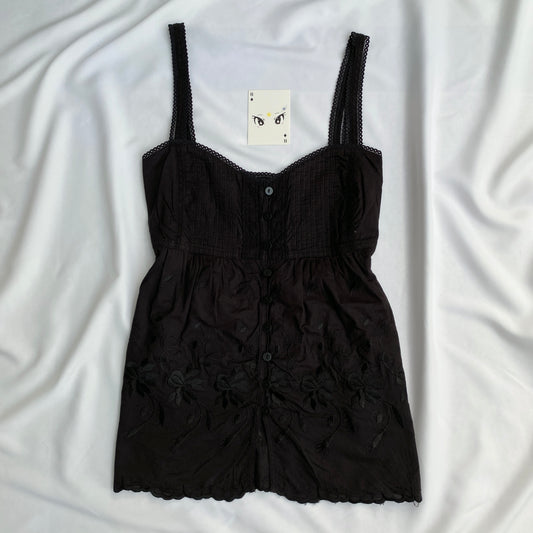 BLACK TOP FROM NEXT (Bust : 36-38, Upper Waist : 30-38)