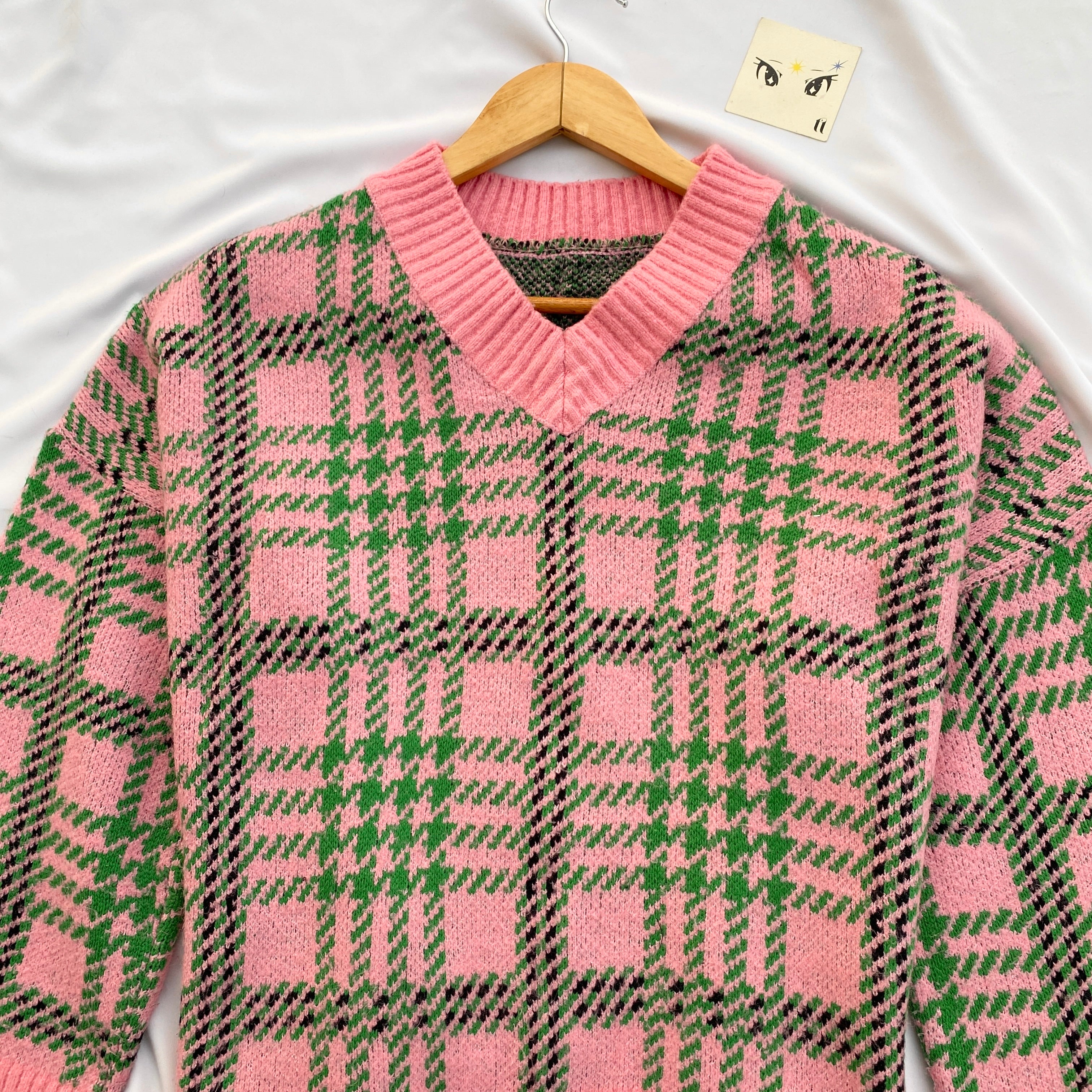 PINK KNIT (Bust : 50, Length : 24)