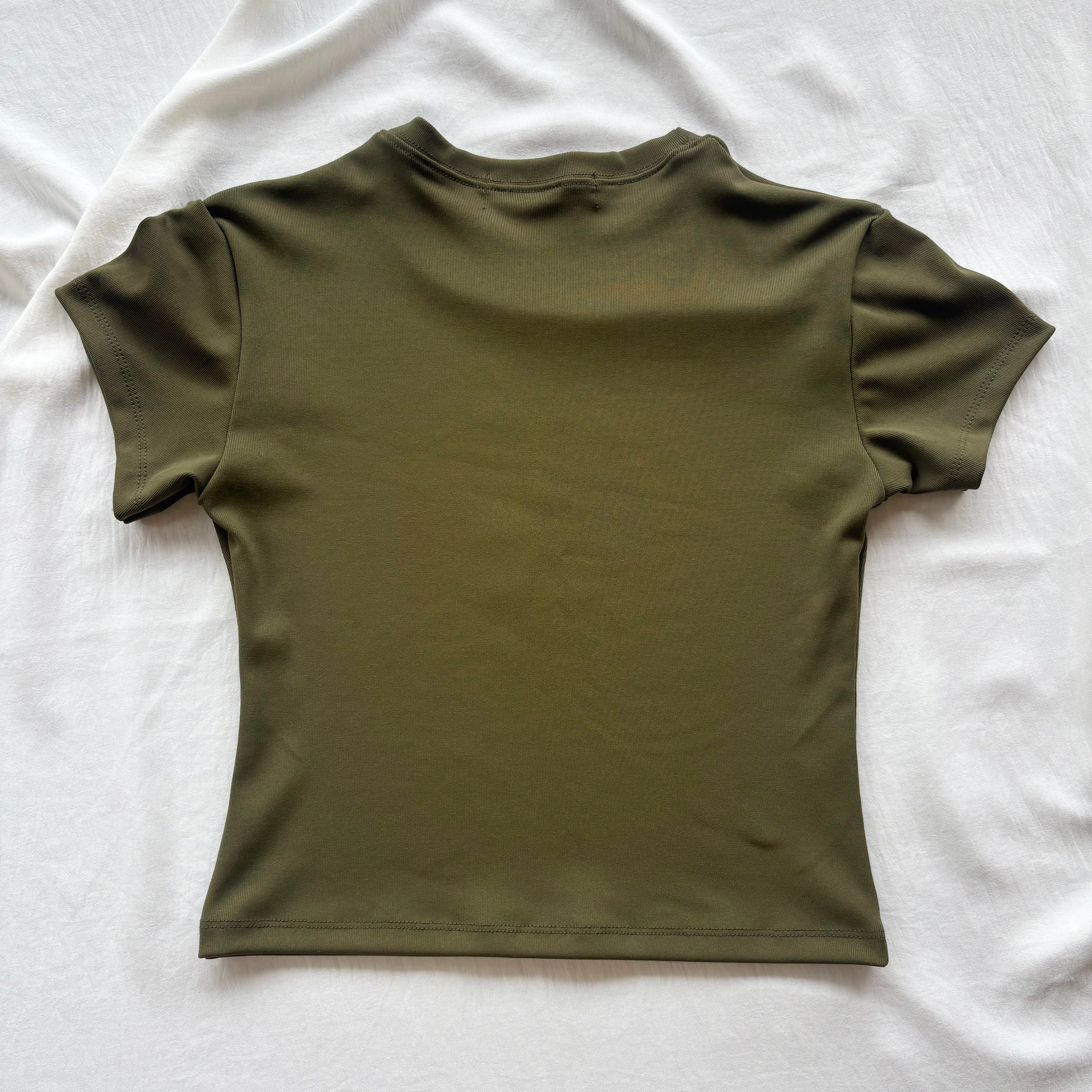 GREEN ICE CREAM BABY TEE