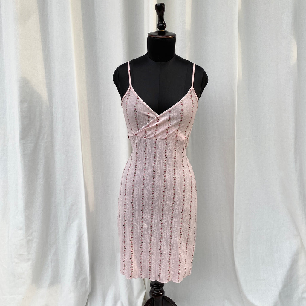 DISTY FLORAL DRESS (Bust : 32-34, Upper Waist : 28-34)