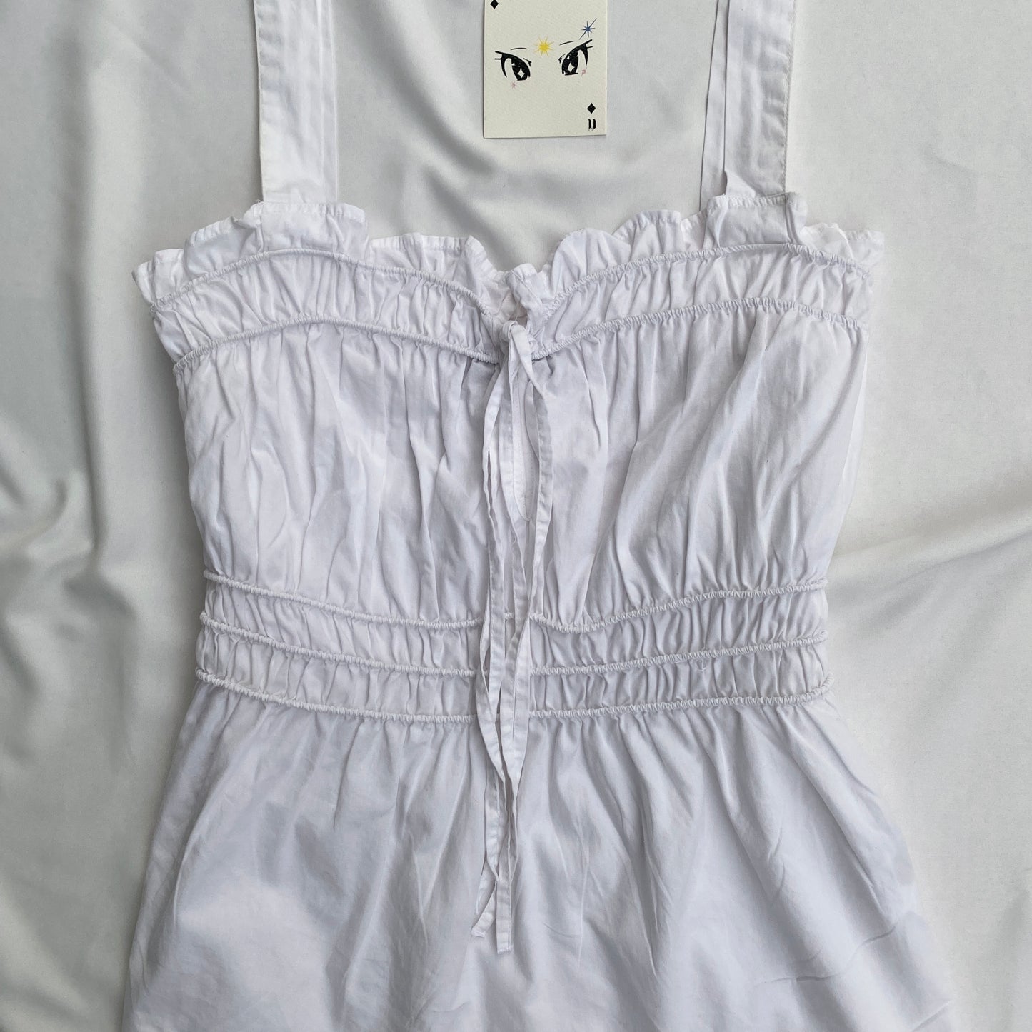 WHITE TOP (Bust : 34-38, Upper Waist : 28-34)