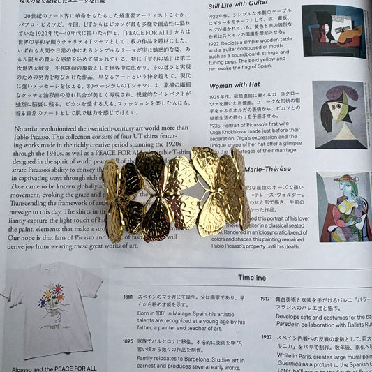 BUTTERFLY GOLD CUFF