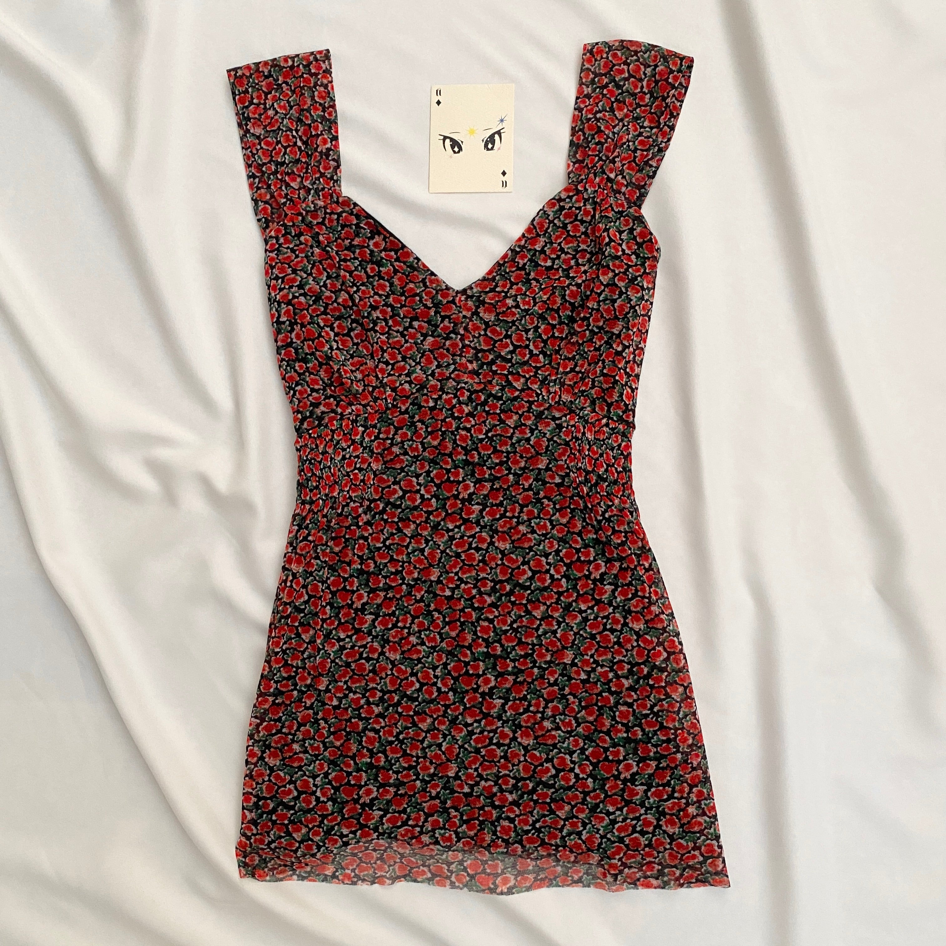 FLORAL TOP FROM KOOKAI (Bust : 28-32, Upper Waist : 22-26)