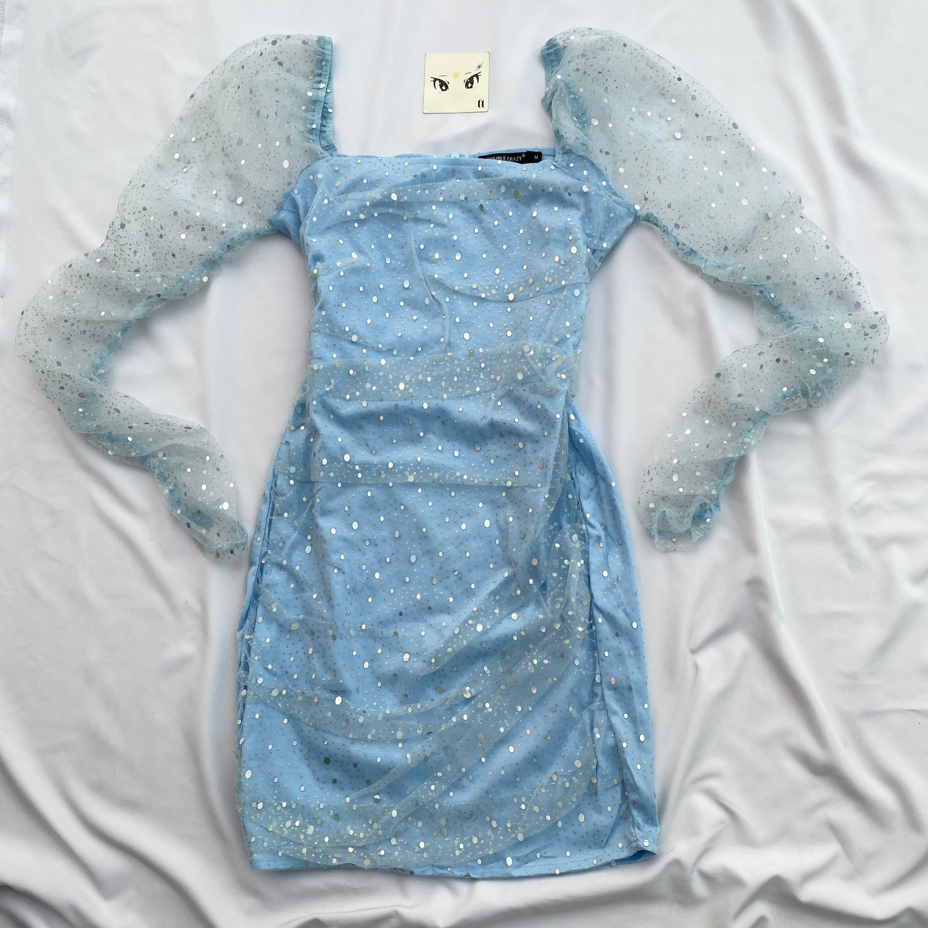 CINDERELLA DRESS ( (Bust : 30-34, Upper Waist : 28-34 Lenght :40)