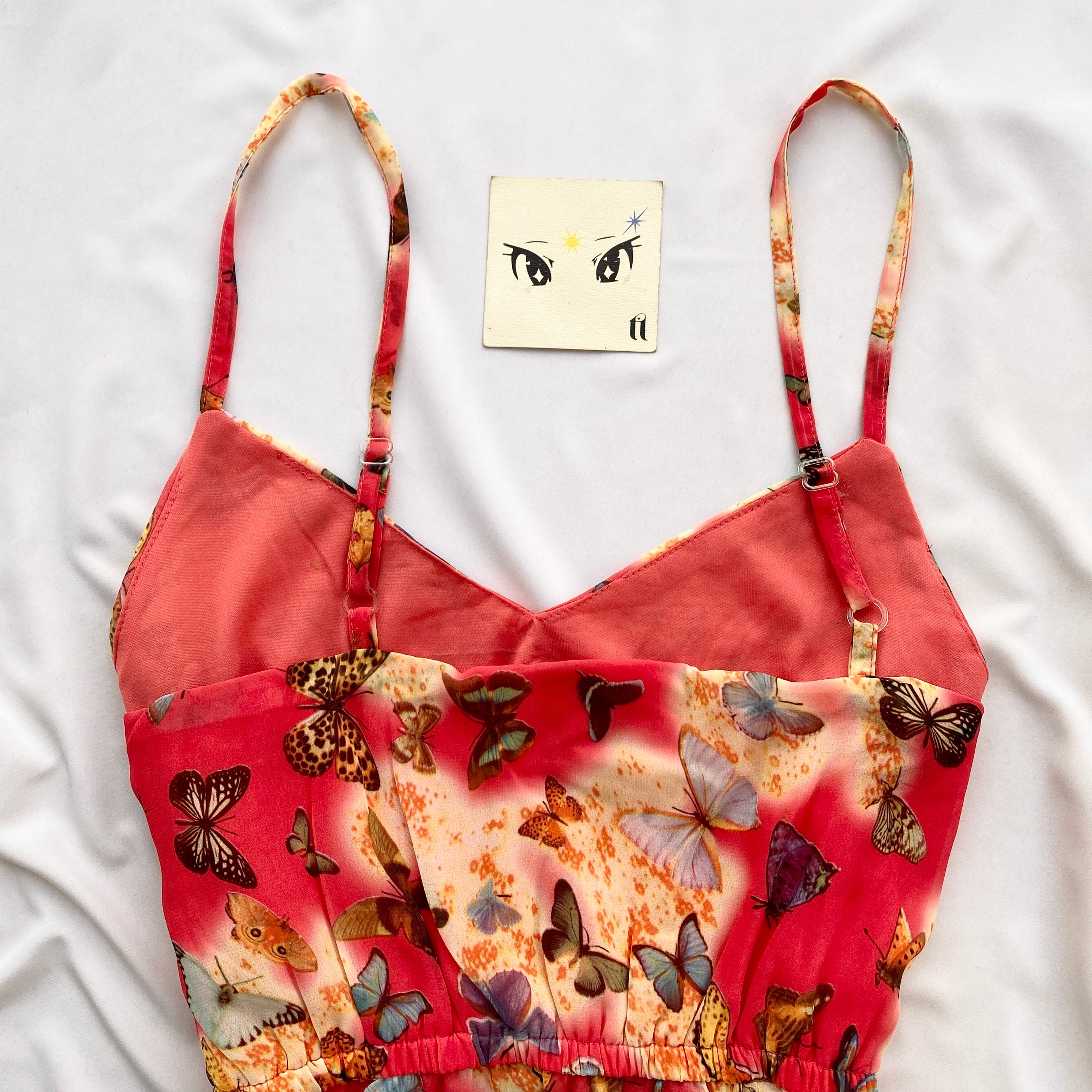 BUTTERFLY TOP (Bust : 34-36, Upper Waist : 26-32)