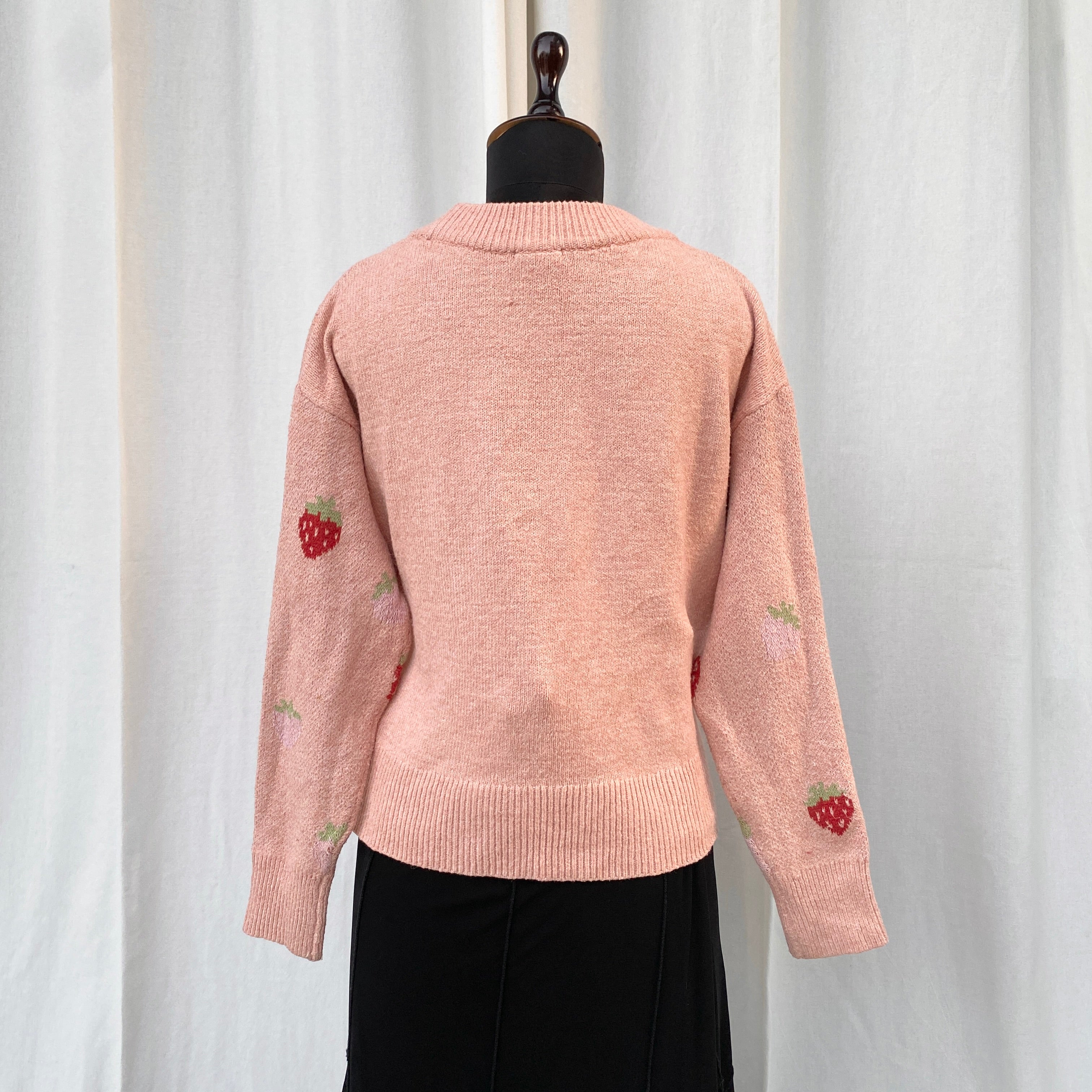 STRAWBERRY JUMPER FROM WILD FABLE (Bust : 36, Length : 20)