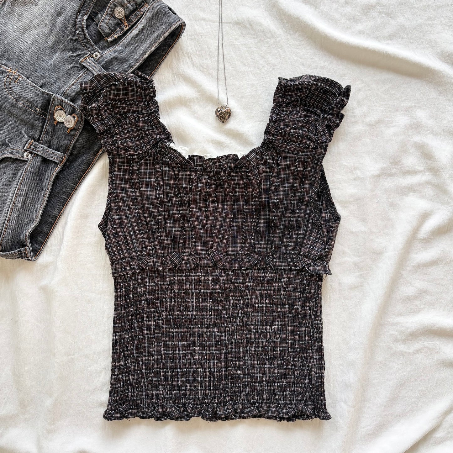 SUKI TOP IN BLACK (Bust : 30-34, Upper Waist : 24-29)