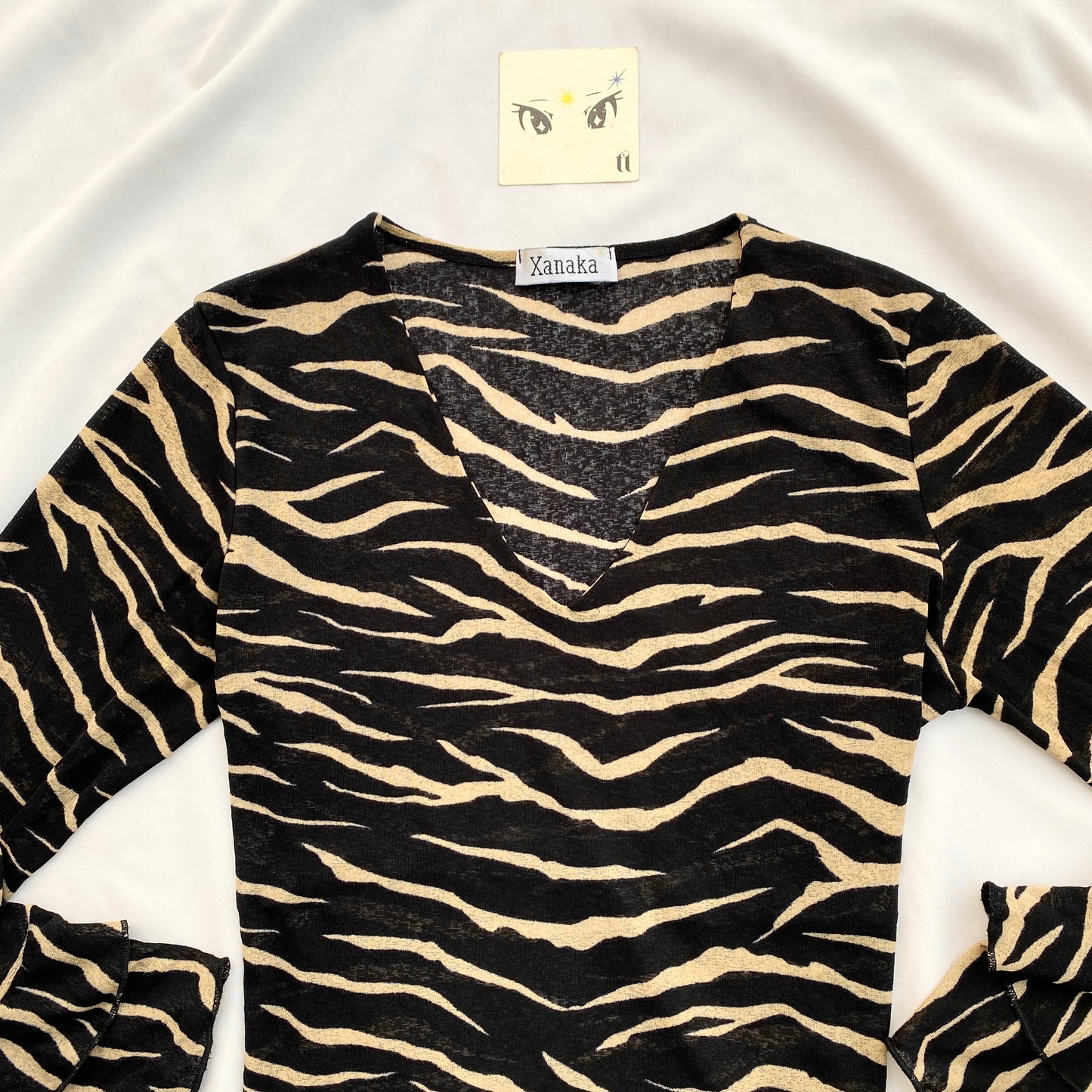 Y2K FLARED TOP
