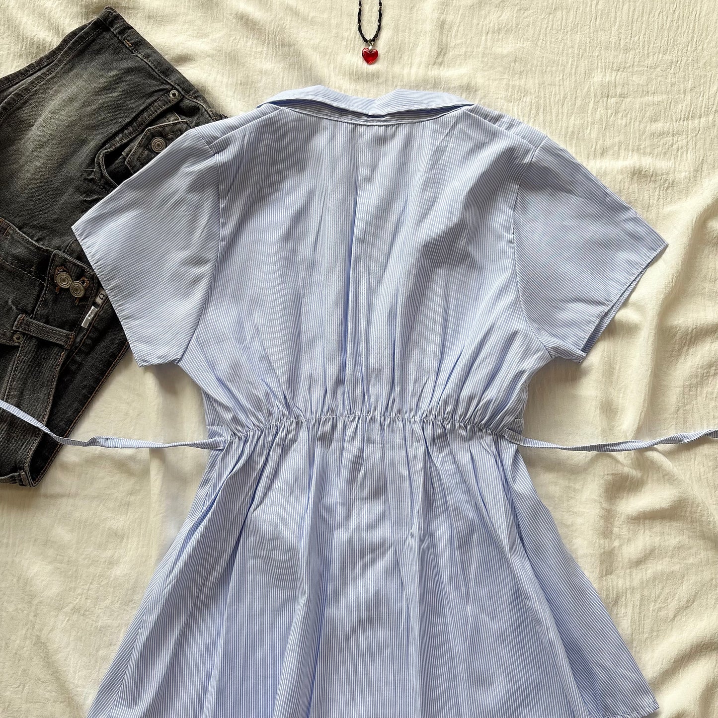 SUNDOWN SHIRT IN BLUE (Bust : 30-34, Upper Waist : 23-30)