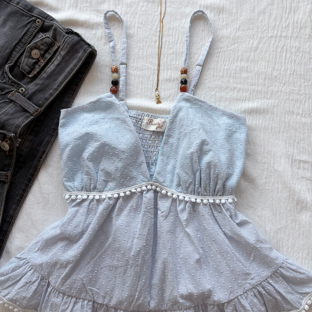 LILA BEADED TOP (Bust : 28-34, Upper Waist : 24-28)