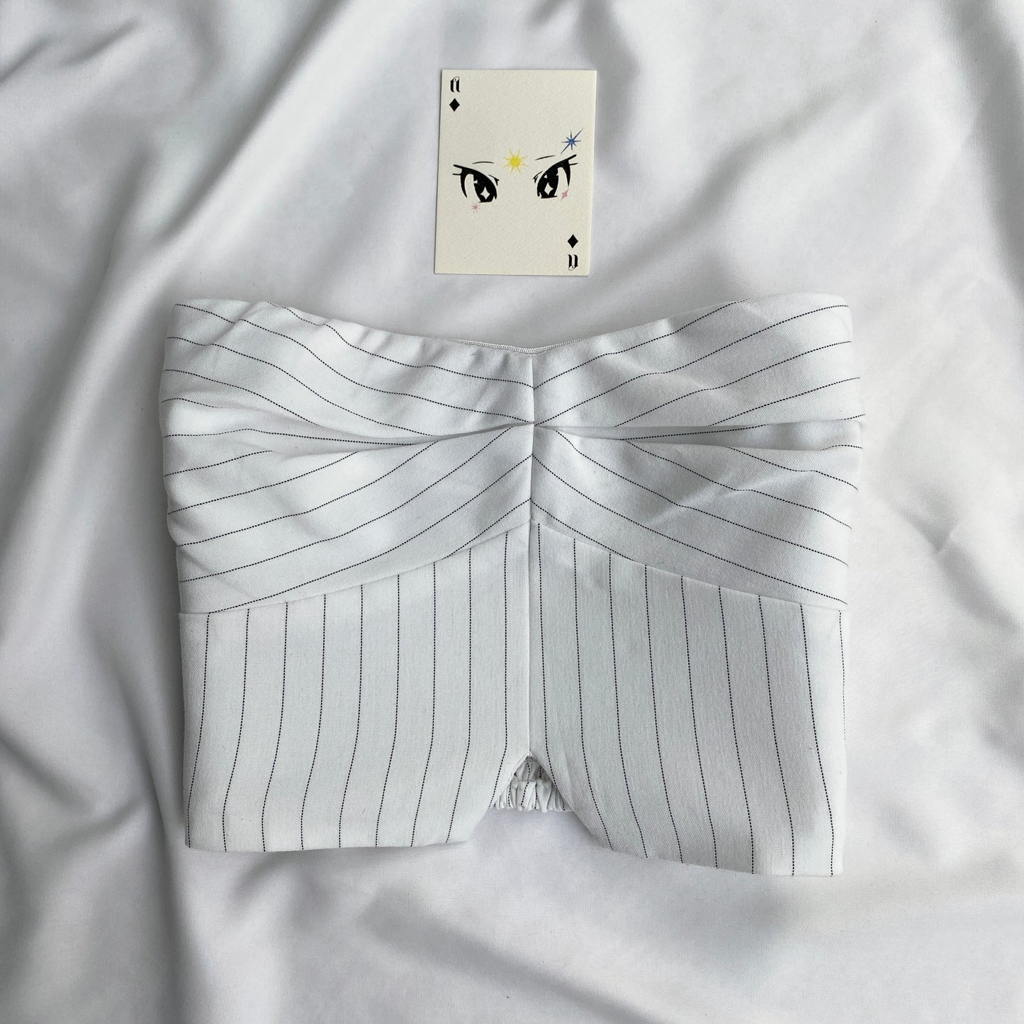 PINSTRIPE TOP FROM GLASSONS (Bust :  30-34, Upper Waist : 26-30)