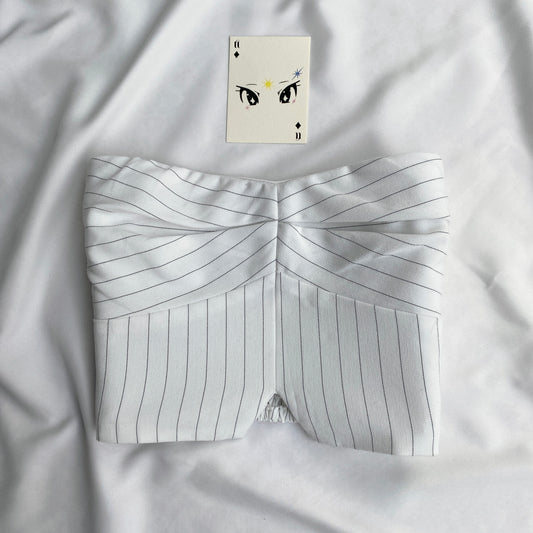 PINSTRIPE TOP FROM GLASSONS (Bust :  30-34, Upper Waist : 26-30)