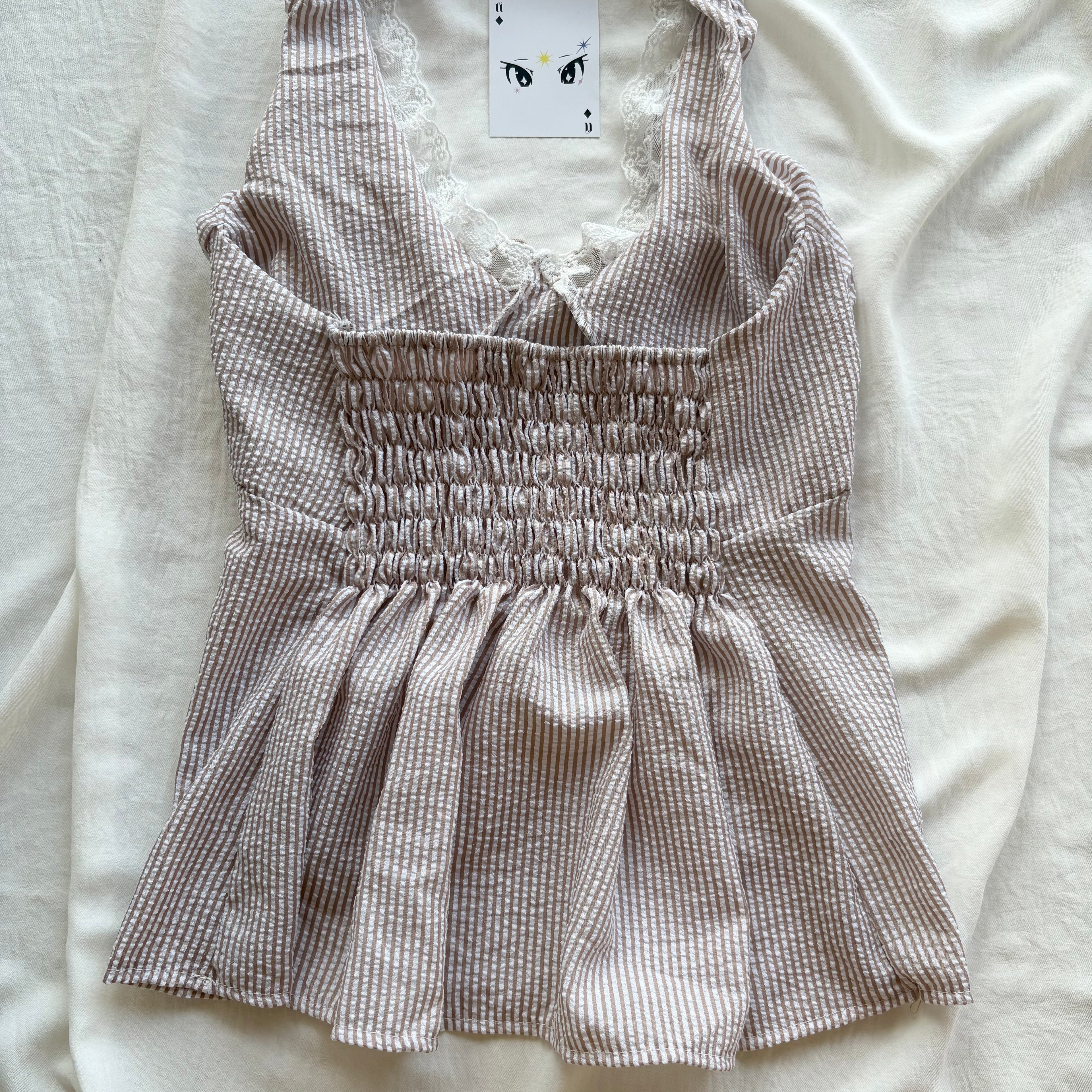 BROWN HALTER TOP (Bust : 30-34, Upper Waist : 23-28)