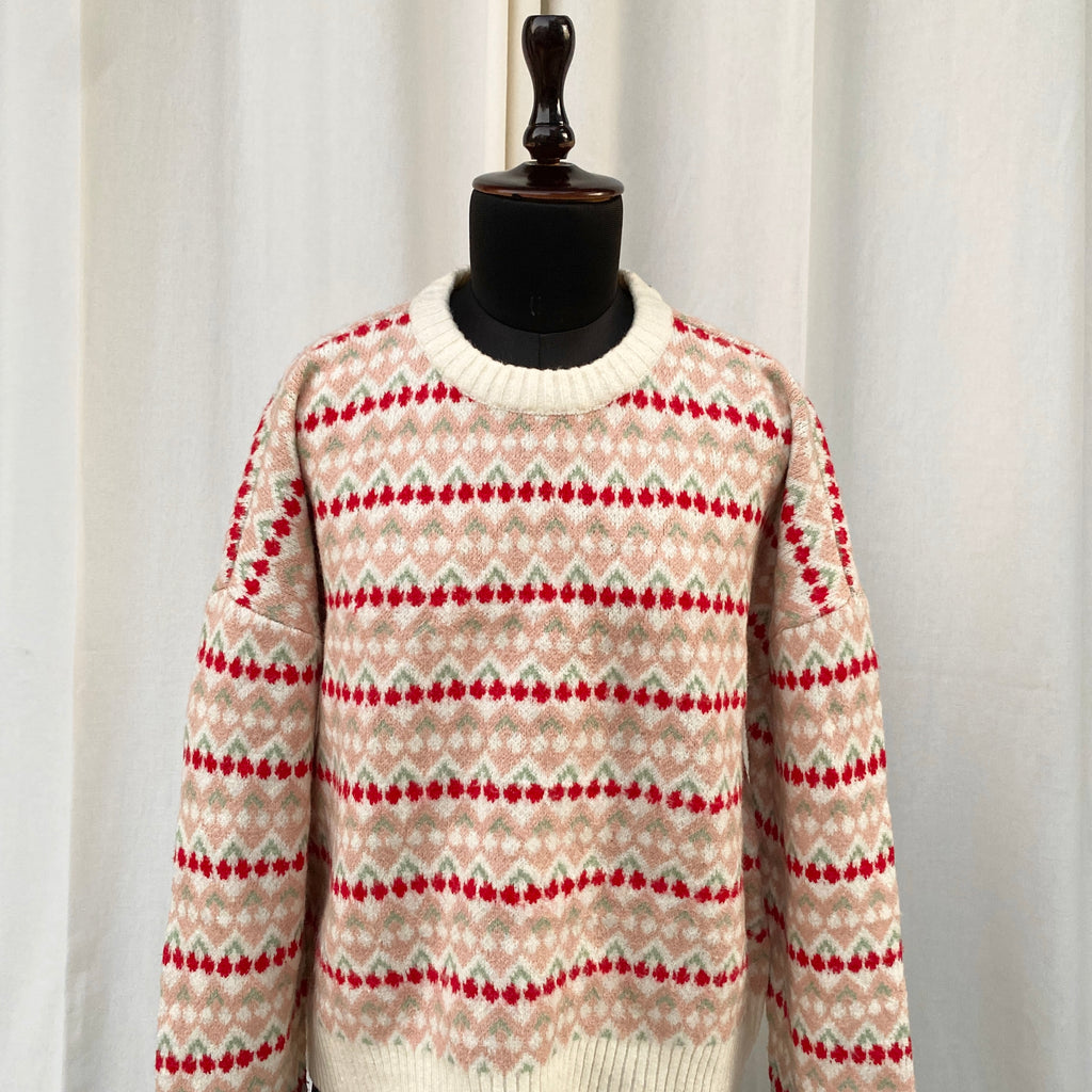 CHERRY JUMPER (Bust : 46, Length : 22.5)