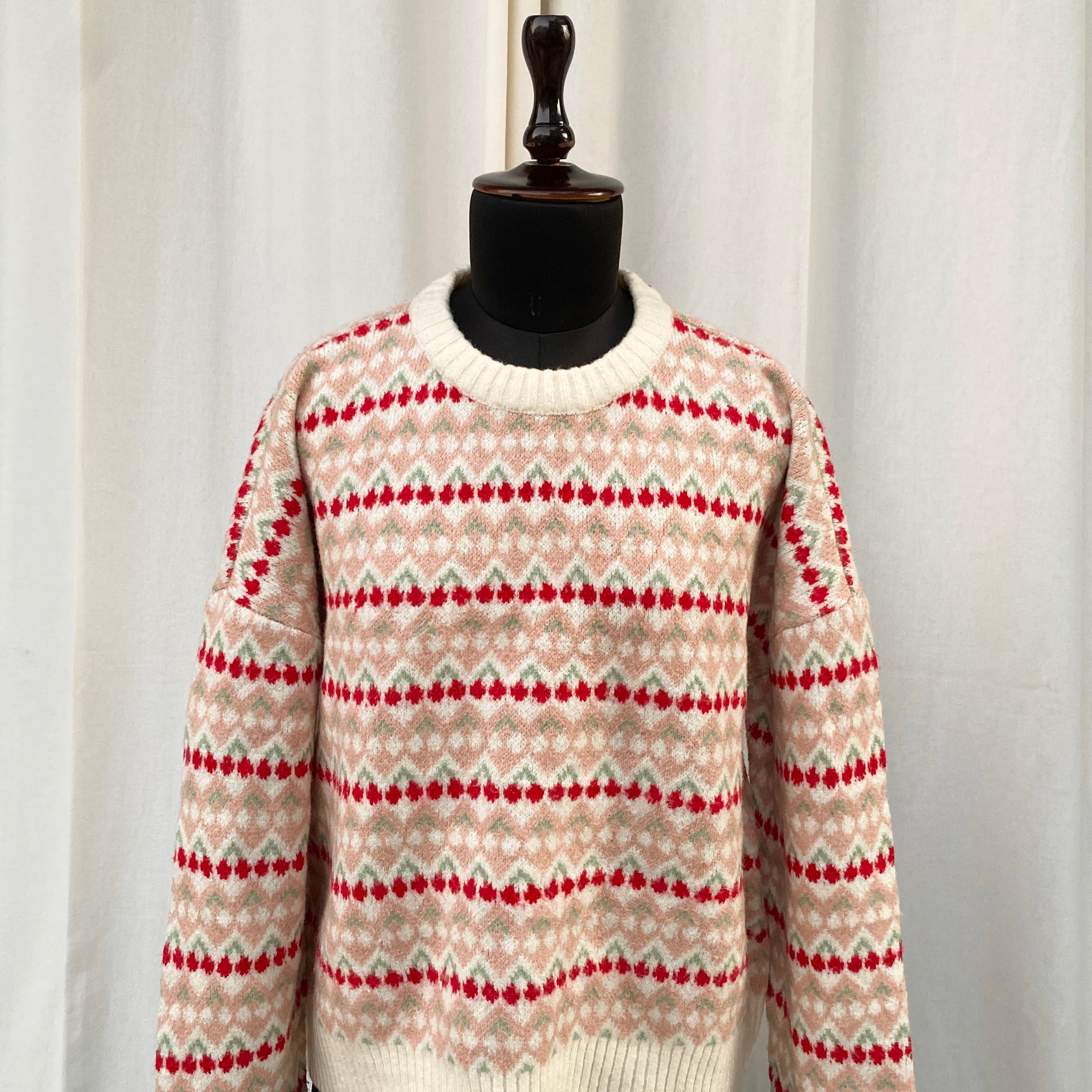CHERRY JUMPER (Bust : 46, Length : 22.5)