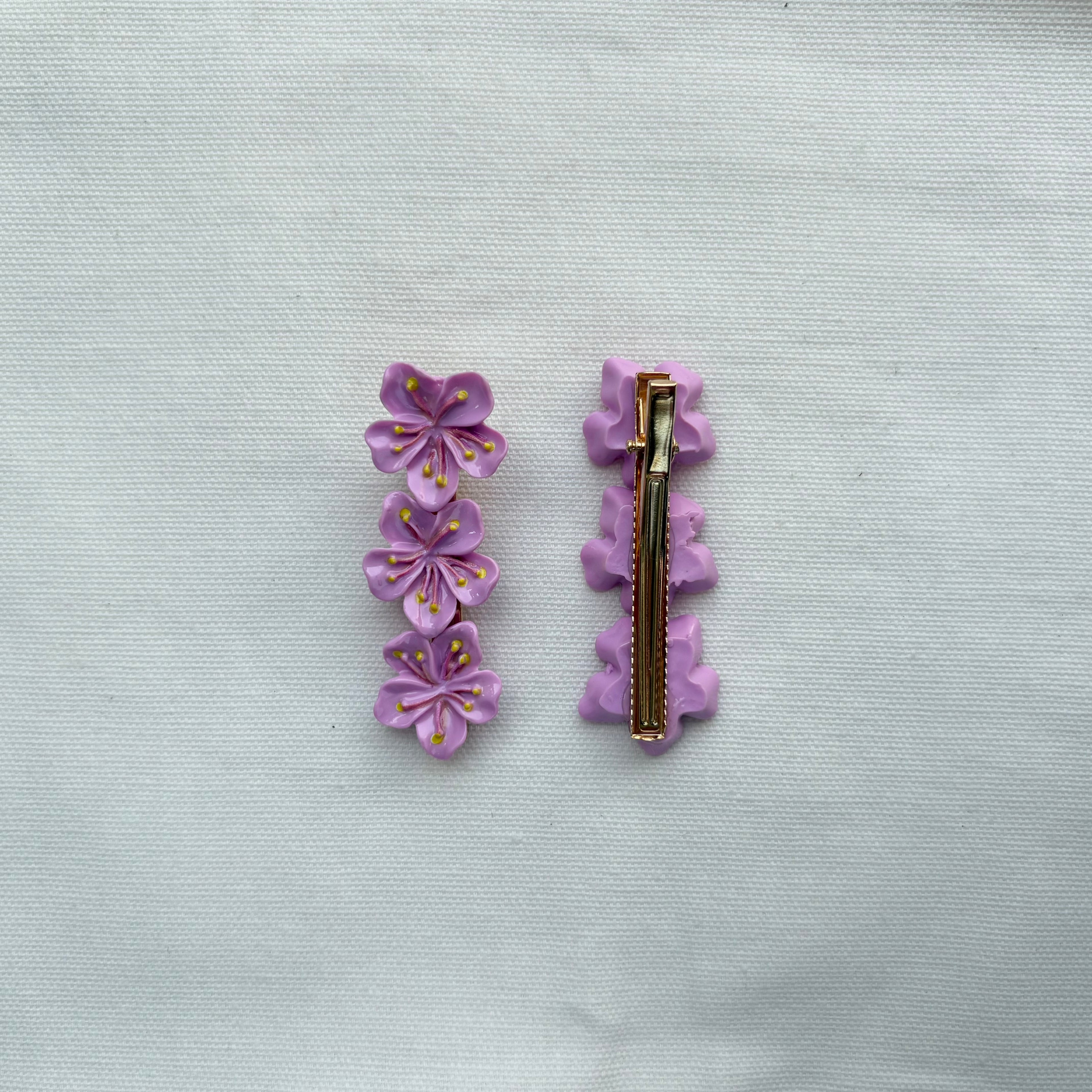 PURPLE CLIP (set of two)