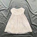 CREAM DRESS FROM ABERCROMBIE AND FITCH (Bust : 30-32, Upper Waist : 24-28)