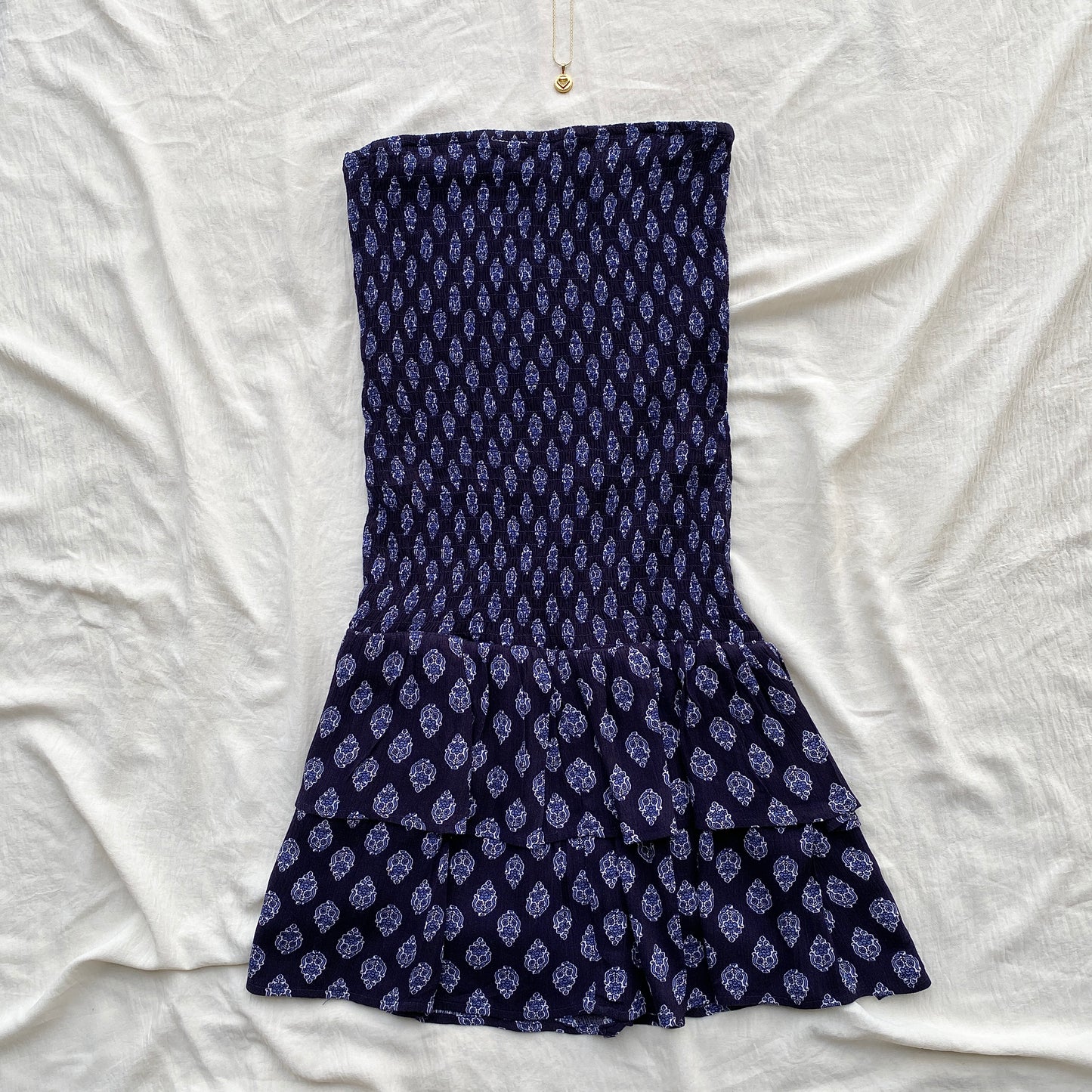 NAVY BLUE TUBE DRESS FROM STRADIVARIUS (Sizes available)