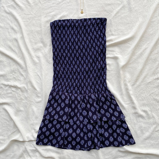 NAVY BLUE TUBE DRESS FROM STRADIVARIUS (Sizes available)