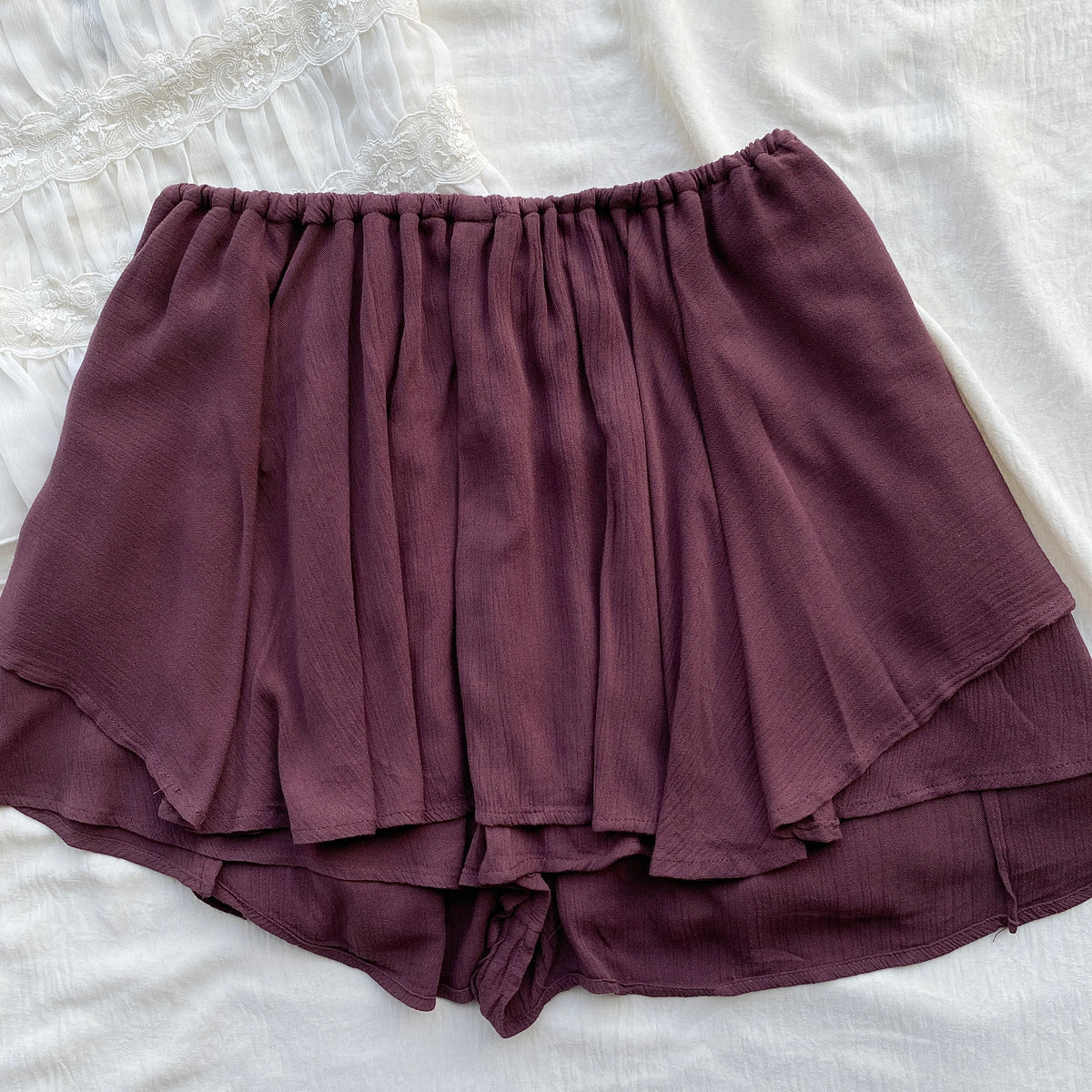 BROWN SKORT FROM FREE PEOPLE (M)