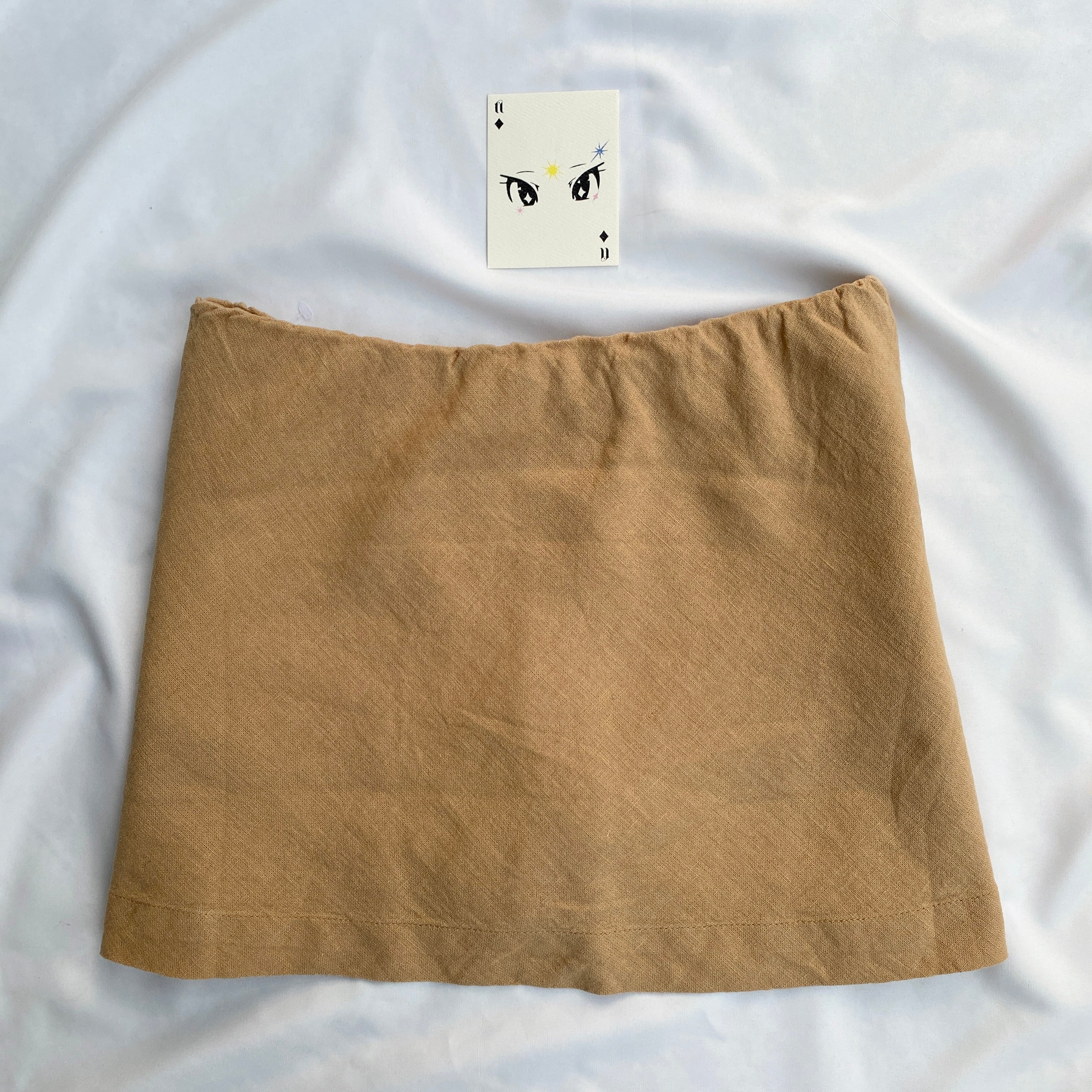 BEIGE MINI SKIRT FROM FREE PEOPLE (Multiple sizes)