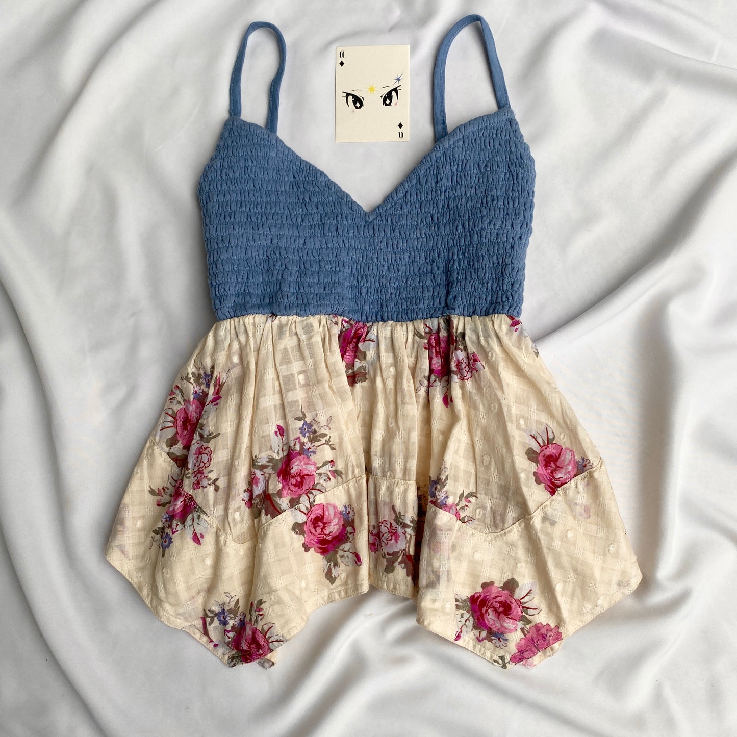 FLORAL FIT AND FLARE TOP (Multiple sizes available)