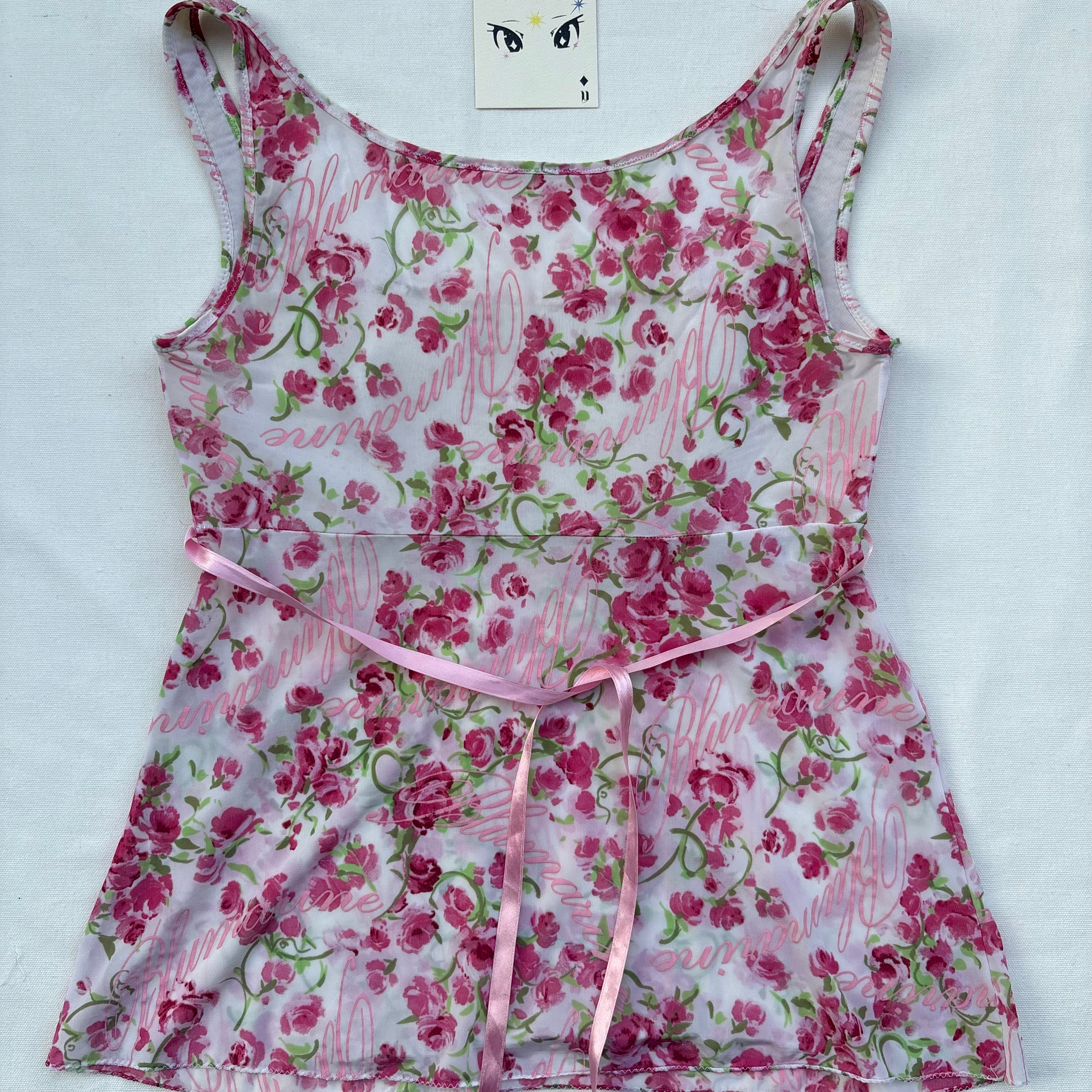 FLORAL BUSTIER TOP  (Bust : 30-34, Upper Waist : 26-28)