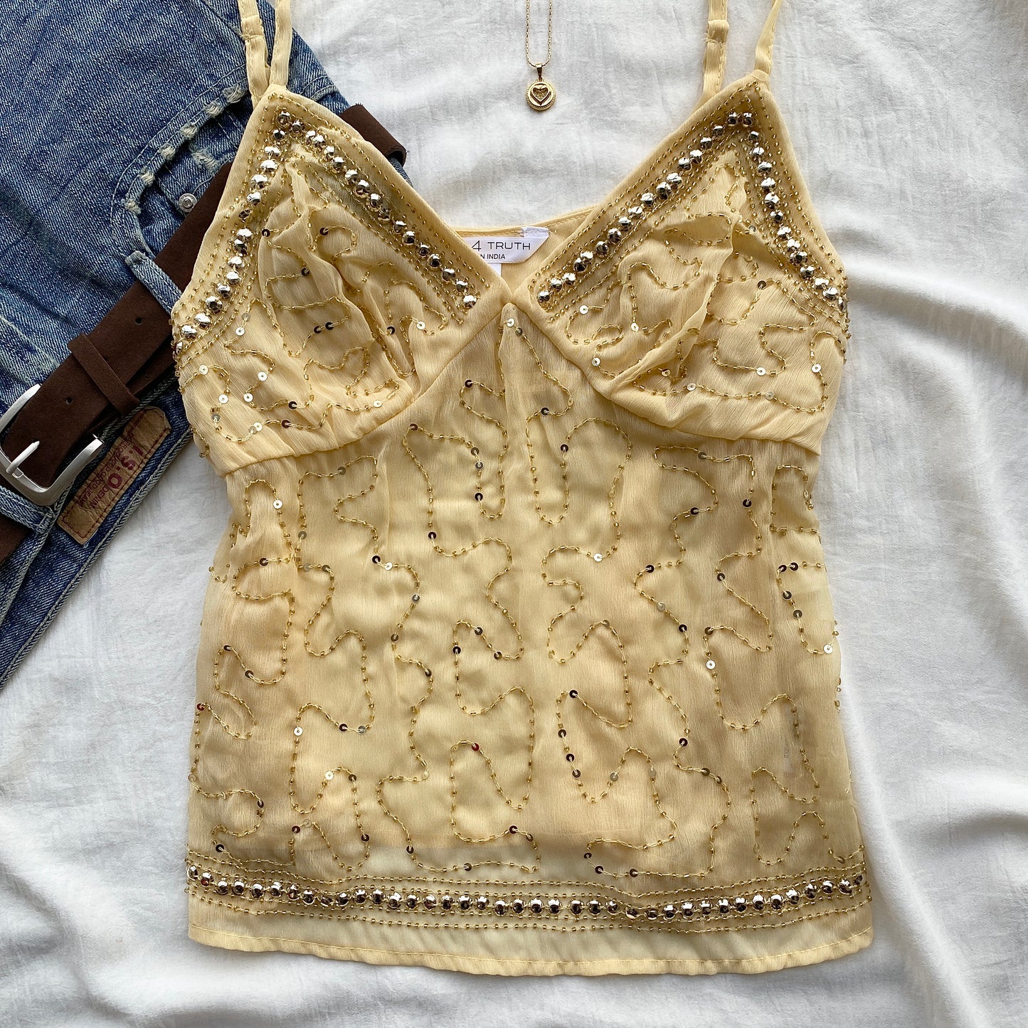 CELESTE TOP in Butter Yellow (Sizes available)
