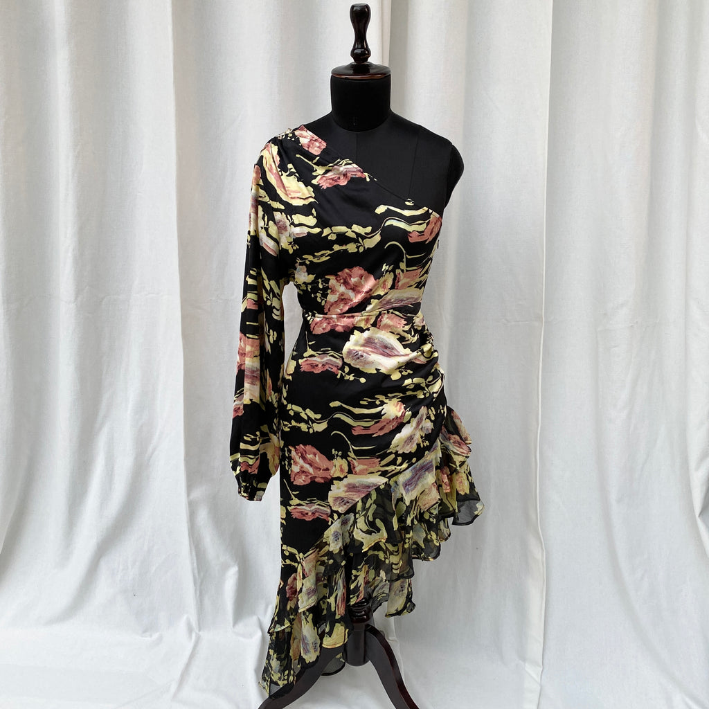 ONE SHOULDER DRESS FROM ASOS (Bust : 32-34, Upper Waist : 28-30)