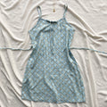 FLORAL DRESS IN POWDER BLUE FROM COTTON ON (Sizes available)