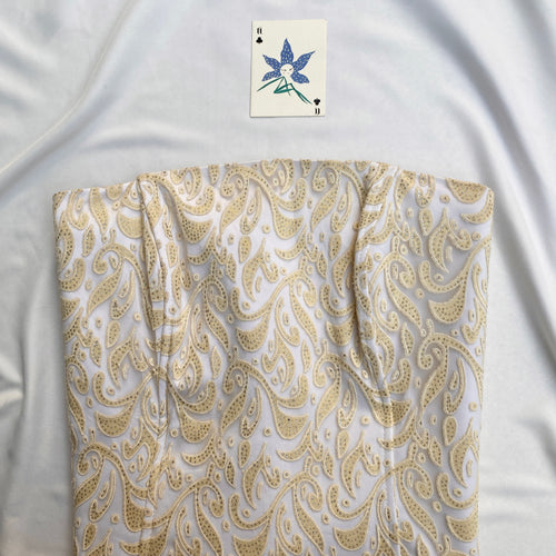 BEIGE CORSET (Bust : 34-36, Upper Waist : 30-34)