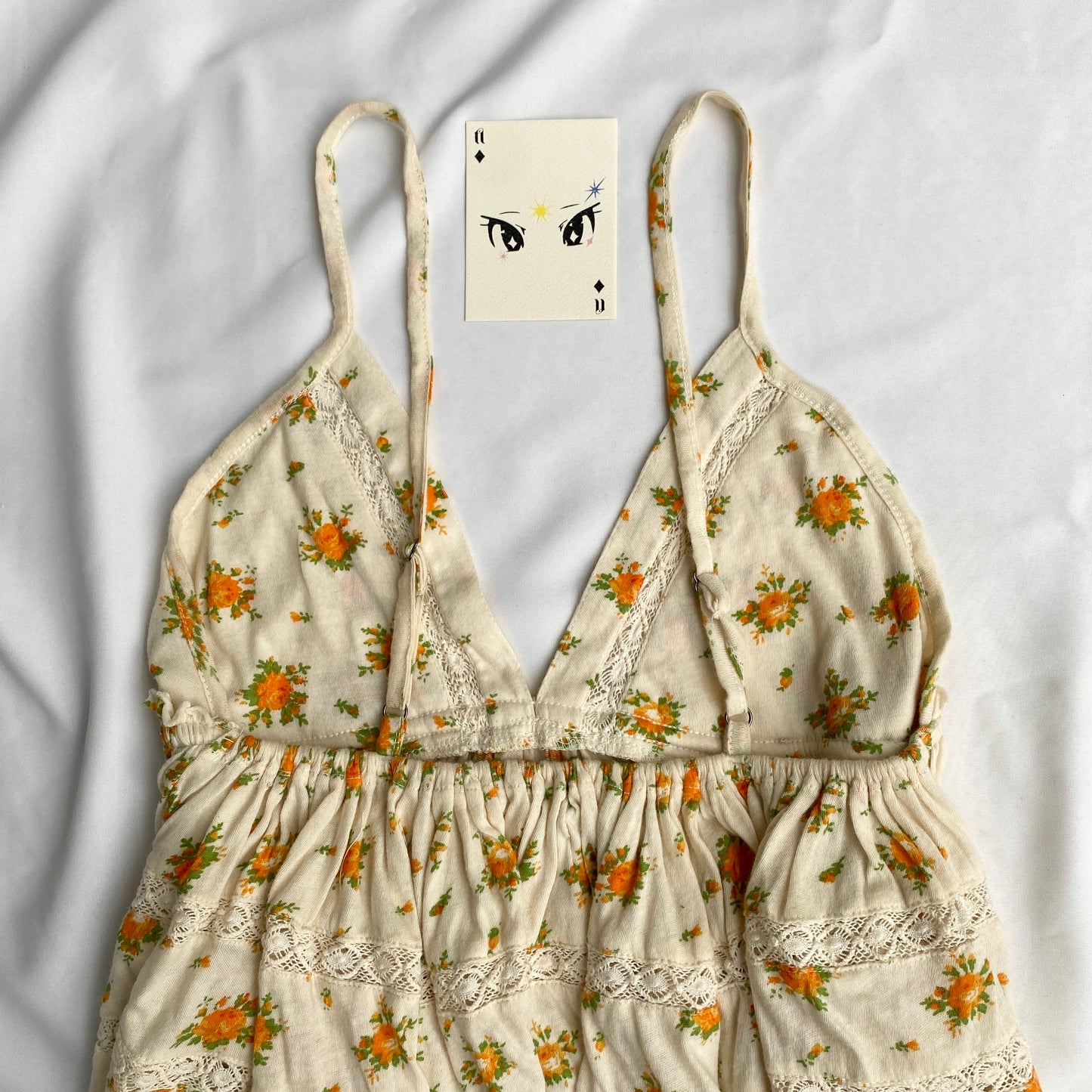 FLORAL BABYDOLL TOP FROM URBAN OUTFITTERS (Two sizes available)