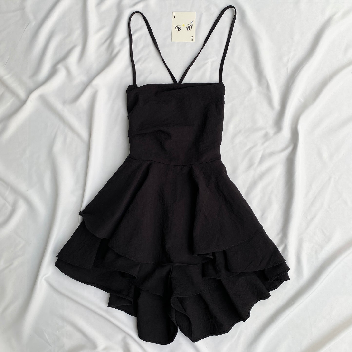 BLACK PLAYSUIT (Bust : 28-32, Upper Waist : 22-26)