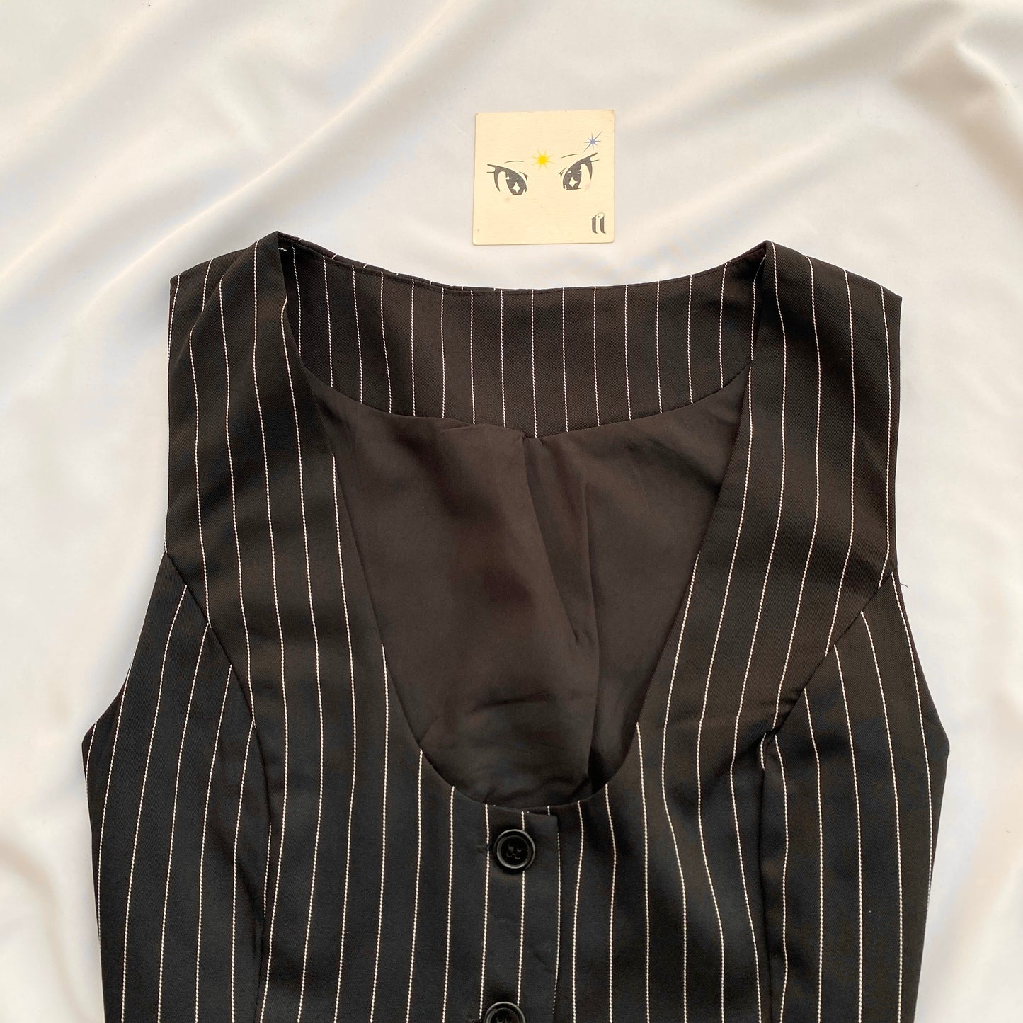 PINSTRIPE VEST