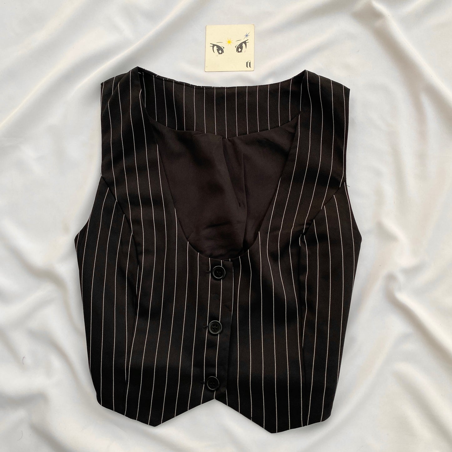 PINSTRIPE VEST