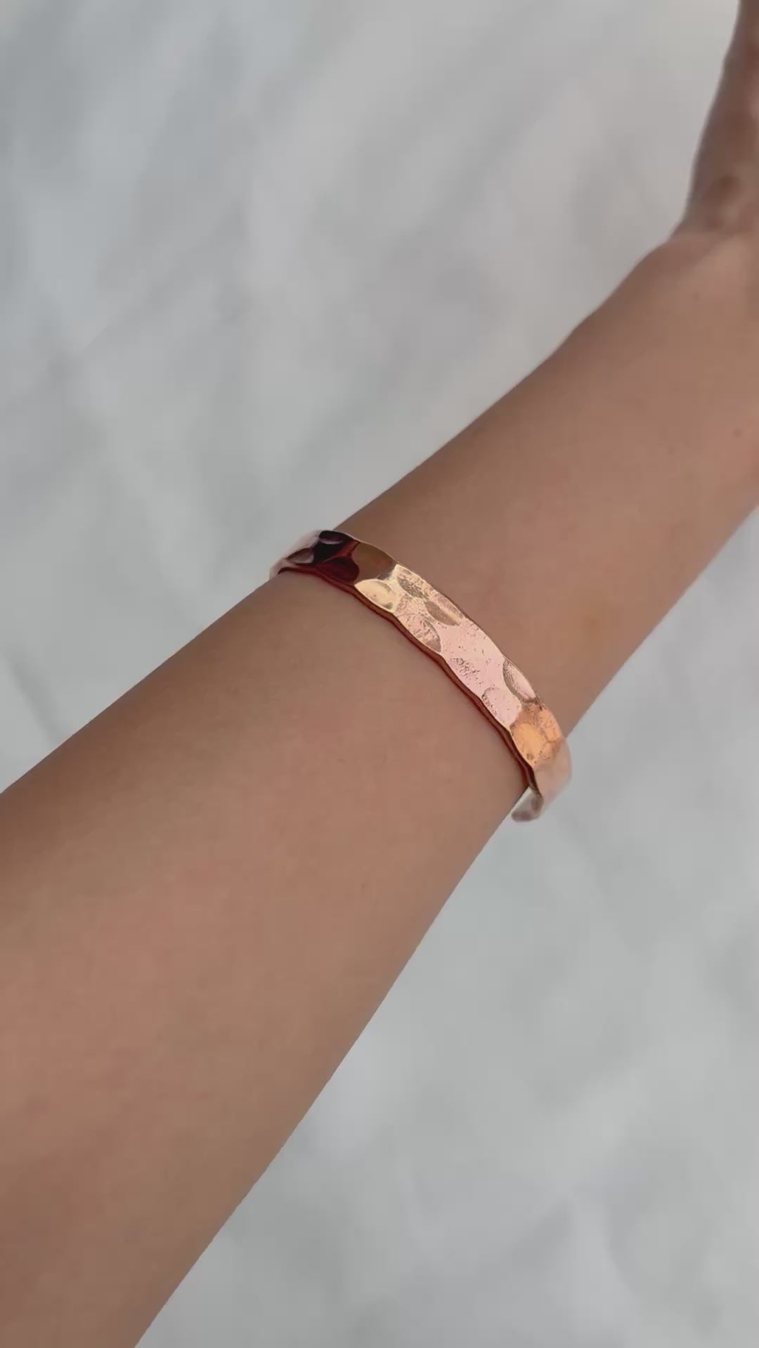 COPPER CUFF BRACLET